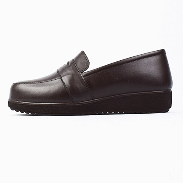 Mocassin Femme confort C02 marron cuir Mocassin médicales femme Maroc